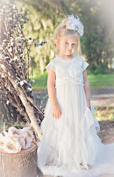 Winters Tale Ivory Maxi Gown 5 Years ONLY