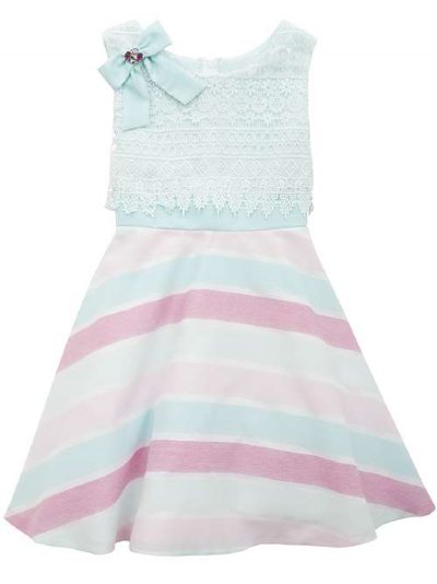 2015 Tween Easter Stripe Dress Preorder 7 to 16 Years - Tween Girls 7-16