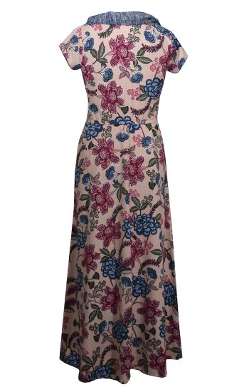 Tween Floral Maxi w/ Infinity Scarf 7 to 16 Years In Stock