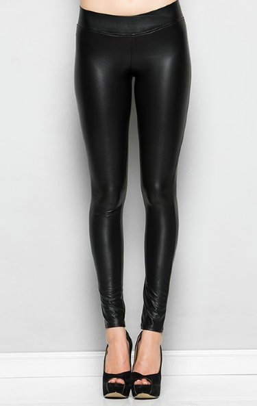 Women's Faux Leather Legging Now in Stock