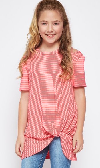 Tween Knot Tunic Top 5/6 Years ONLY